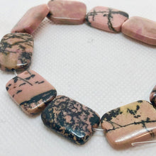 Load image into Gallery viewer, Deluxe 6 Rhodonite Rectangle Beads 8687 - PremiumBead Alternate Image 3
