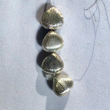 Load image into Gallery viewer, Brushed Solid Silver Four Teardrop Beads 10431 - PremiumBead Primary Image 1
