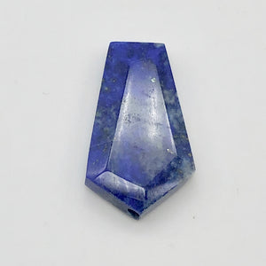 35cts Starry Indigo Lapis Lazuli 34x20mm Pendant Bead 10478N - PremiumBead Alternate Image 2