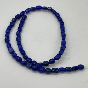 Laps Lazuli Nugget Beads | 7.5x7.5x5 - 7x5x5mm | Blue | 50 Bead Strand |