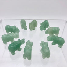 Load image into Gallery viewer, 2 Aventurine Hand Carved Rhinoceros Beads, 21x13x8mm, Green | 21x13x8mm | Green - PremiumBead Alternate Image 10
