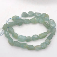 Load image into Gallery viewer, Wow! Aquamarine Faceted Strand | 21x14x7-10x10x5mm | Blue | Nugget | 28 Beads | - PremiumBead Primary Image 1
