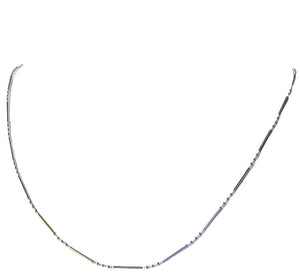 Italian Silver Waterfall Chain 18" Necklace 10025B