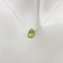 Load image into Gallery viewer, Peridot Faceted Briolette Bead | 1.6 cts | 8x6x4mm | Green | 1 bead | - PremiumBead Alternate Image 3
