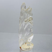 Load image into Gallery viewer, Quan Yin Quartz Goddess Person | 2 3/8&quot; Tall | Clear | 1 Figurine |
