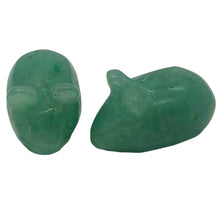 Load image into Gallery viewer, Aventurine Carved Mouse Figurine Worry Stone | 19x11x11 mm | Green
