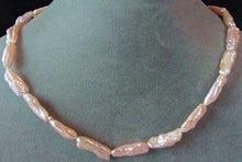 Load image into Gallery viewer, Lovely Natural Creamy Peach Biwa FW Pearl Strand 104446 - PremiumBead Alternate Image 2
