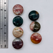 Load image into Gallery viewer, Exotic Imperial Jasper Half Strand Coin Beads | 14x7mm | 14 Beads |

