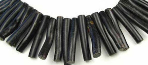 Exotic & Rare Black Coral Branch Bead Strand 109187 - PremiumBead Primary Image 1