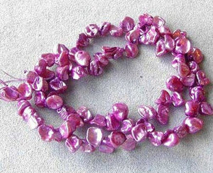 18 Beads of Dewy Orchid "Rose Petal" Keishi FW Pearls 8125 - PremiumBead Alternate Image 2