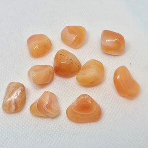 Tangerine Botswana Nugget Briolette Beads 005098 - PremiumBead Primary Image 1