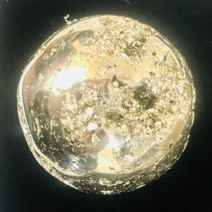 Pyrite Scry Crystal Round | Golden | Sphere | 50mm | 283g |