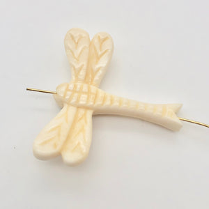 Flutter Hand Carved Dragonfly Centerpiece Bead 10756 - PremiumBead Alternate Image 2