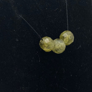 3 Green Grossular Garnet Faceted Round Beads, Green, 5.5mm, 3 beads, 5753 - PremiumBead Alternate Image 10