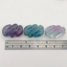 Load image into Gallery viewer, Magical! Carved Fluorite Oval Bead Strand - PremiumBead Alternate Image 7
