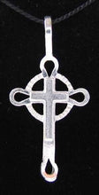 Load image into Gallery viewer, Celtic Cross Sterling Silver Charm Pendant 9963B - PremiumBead Primary Image 1
