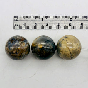 Dazzle! Purple Sage Faceted Agate | 20mm | Multi-color | Round | 3 beads | - PremiumBead Alternate Image 3
