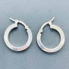 Load image into Gallery viewer, Sterling Silver Hoop Earrings | 1&quot; Long | Silver | 1 Pair |
