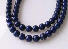 Load image into Gallery viewer, Rare Natural Lapis 8mm Round Bead Strand 110265A - PremiumBead Alternate Image 9
