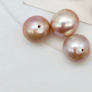 1 Sweet Natural Lavender Pink 10mm to 9mm Pearl 004479 - PremiumBead Primary Image 1