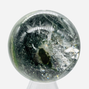 Lodalite Garden Chlorite Specimen Sphere | 53mm or 2.1" | Clear/Green | 211.5g