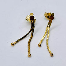 Load image into Gallery viewer, 14K Gold Chain Drop Dangle Earrings | 1&quot; Long | Gold | 1 Pair |
