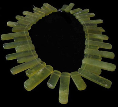 Chartreuse Serpentine Designer Brio Bead Strand 110279 - PremiumBead Primary Image 1