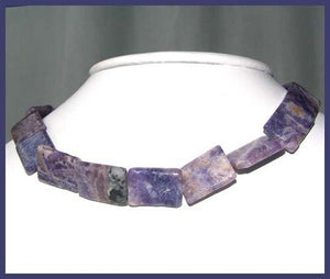 2 Purple Flower Sodalite 20x15mm Pendant Beads 008414 - PremiumBead Alternate Image 3