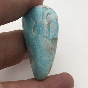 Gemmy Amazonite Crystal Specimen | 42x22x18mm | Blue | 21.5 grams | - PremiumBead Alternate Image 3