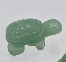 Load image into Gallery viewer, Charming 2 Carved Aventurine Turtle Beads | 21x12.5x8.5mm | Green - PremiumBead Alternate Image 7

