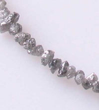 Load image into Gallery viewer, 22cts Natural Platinum Druzy Diamond Bead Strand 10595 - PremiumBead Alternate Image 2
