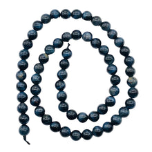 Load image into Gallery viewer, Tigers Eye 15 1/2&quot; Strand Round | 7 mm | Blue | 62 Beads |
