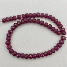 Load image into Gallery viewer, 5 Natural Ruby 5.5to5x4.5to3.5mm Faceted Roundel Beads | Red | 6 cts | - PremiumBead Alternate Image 5
