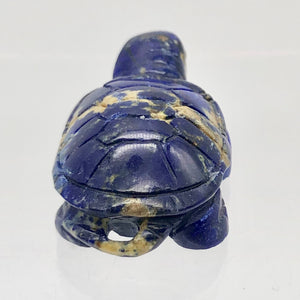 Natural Lapis Turtle Figurine or Pendant |40x21x13mm | Blue | 79.4 carats - PremiumBead Alternate Image 3