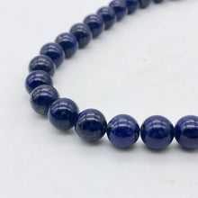 Load image into Gallery viewer, Rare Natural Lapis 8mm Round Bead Strand 110265A - PremiumBead Alternate Image 8
