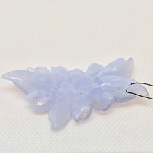 Load image into Gallery viewer, 50cts Hand Carved Blue Chalcedony Flower Bead 009850Q - PremiumBead Alternate Image 3
