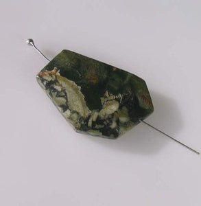 Designer Rainforest Jasper Rhyolite Pendant Bead 9655CC - PremiumBead Alternate Image 2