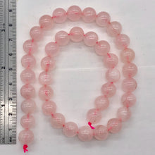 Load image into Gallery viewer, Rose Quartz 16&quot; Strand Round | 10 mm | Pink | 40 Beads |

