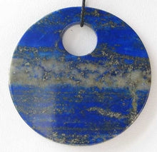 Load image into Gallery viewer, Starry Night Natural Lapis Disc Pendant Bead 9362C - PremiumBead Primary Image 1
