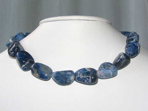 Delightful Natural Sodalite Nugget Bead 16 inch Strand 108460 - PremiumBead Primary Image 1