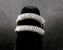 Load image into Gallery viewer, Exotic!! Double 925 Solid Sterling Silver Size 5 Ring 5835 - PremiumBead Alternate Image 3
