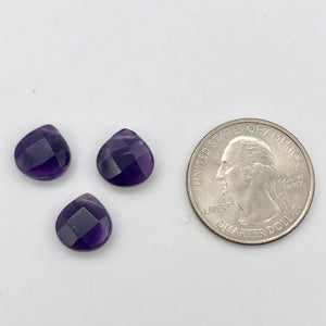 3 Amethyst Faceted Briolette Beads | 11x5mm | Imperial Purple | 4672 - PremiumBead Alternate Image 7
