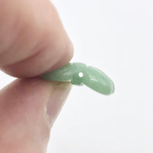 Load image into Gallery viewer, Fluttering 2 Aventurine Butterfly Beads | 21x18x5mm | Green - PremiumBead Alternate Image 11
