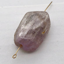 Load image into Gallery viewer, Kunzite Lavender Crystal Rectangular Pendant Bead | 33x13x13 mm| 1 Bead |
