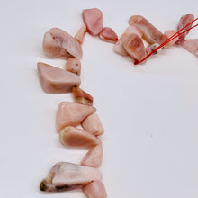 Load image into Gallery viewer, Peruvian Opal 91g Varied Bead Strand | 16&quot; | Pink | 43 Beads |
