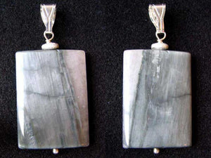 Exotic! Cat'S Eye Quartz & Silver Pendant 507132A - PremiumBead Primary Image 1