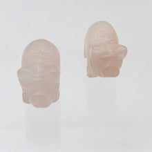 Load image into Gallery viewer, Oink 2 Carved Rose Quartz Pig Beads | 21x13x9.5mm | Pink - PremiumBead Alternate Image 3
