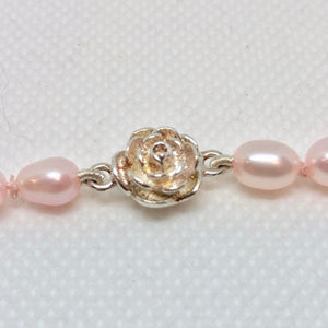 Lovely Natural Pink Freshwater Pearl Necklace 200016 - PremiumBead Alternate Image 3