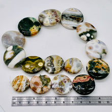 Load image into Gallery viewer, Ocean Jasper Graduated Round | 21x9 to 32x9 mm | Multi-color | 15 Beads
