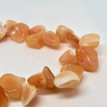 Load image into Gallery viewer, Tangerine Botswana Nugget Briolette Beads 005098 - PremiumBead Alternate Image 3

